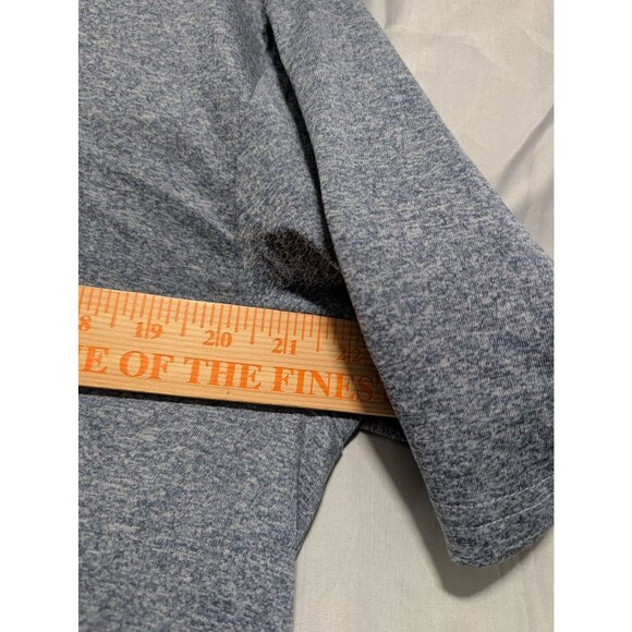 Dominos Pizza Gear Gray Button Polo Shirt Large Employee Uniform Mens Size M - Picture 3 of 7